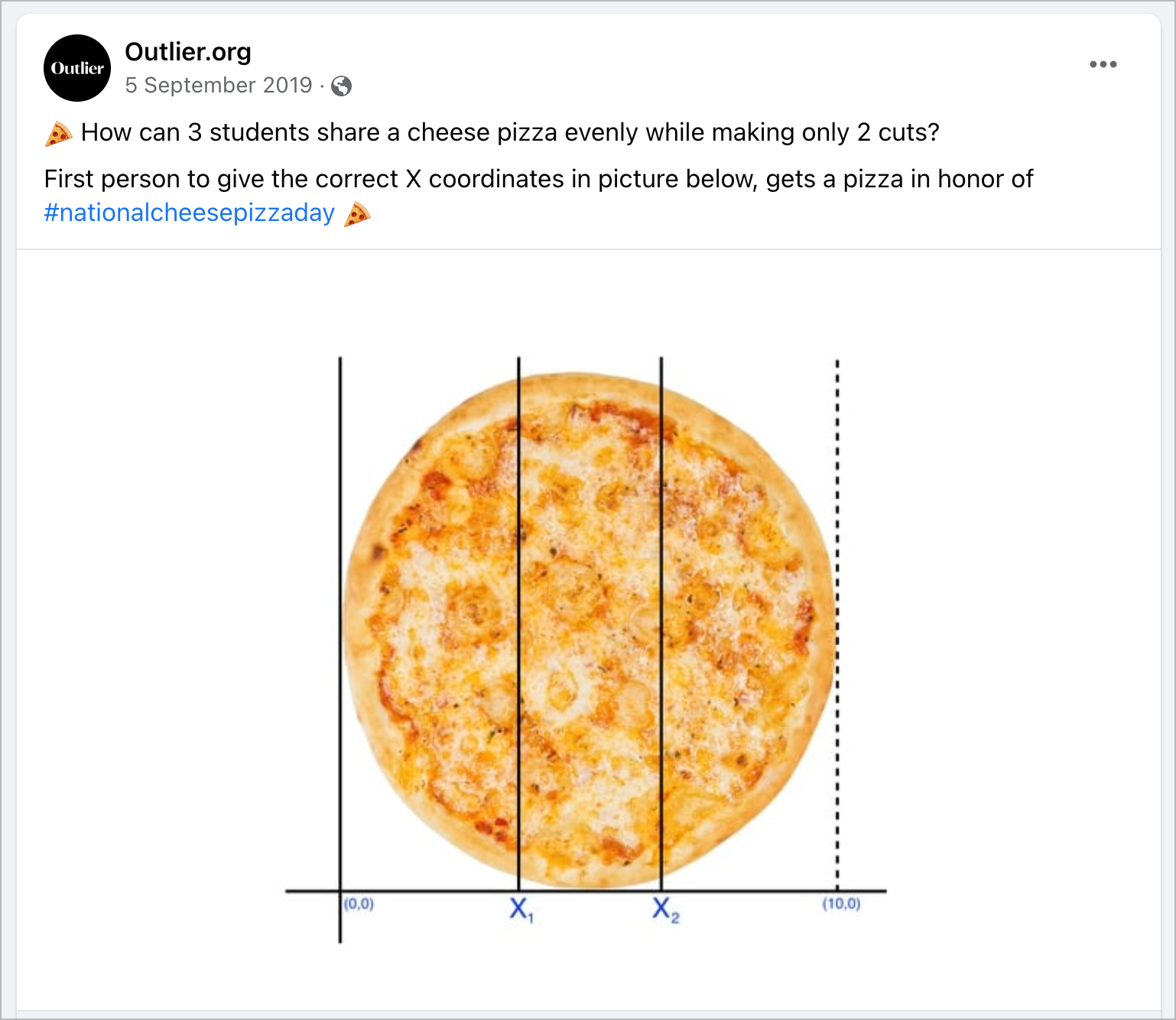 Facebook screenshot